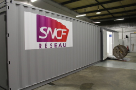 Intégration container atelier SNCF